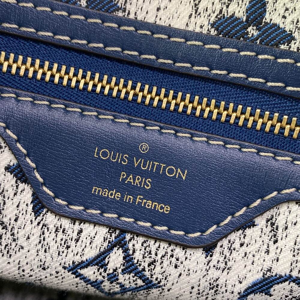 Louis Vuitton Speedy Bandouliere 25 Monogram Jacquard Denim Handbag M59609 - Picture 12 of 16